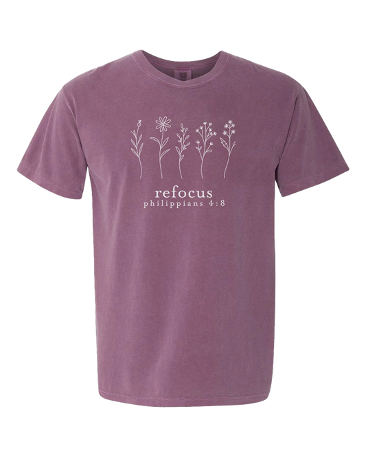 Refocus 2026 Short Sleeve Tee Shirt