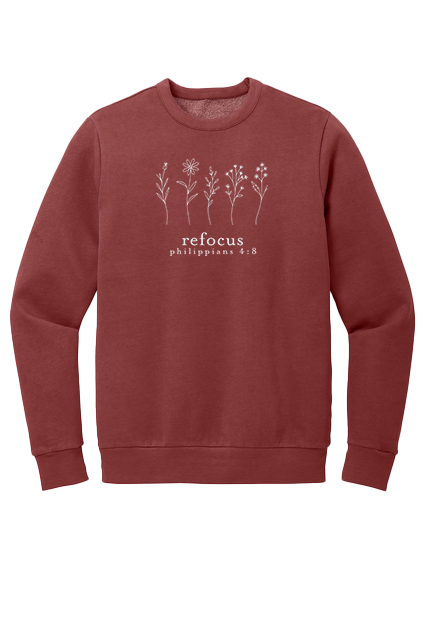 Refocus 2026 Crewneck Sweatshirt